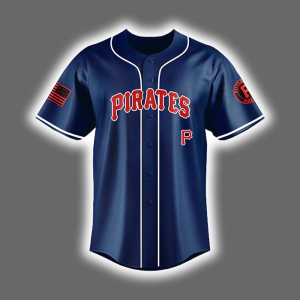 2025 Pirates Appreciation First Responders Night Jersey 2