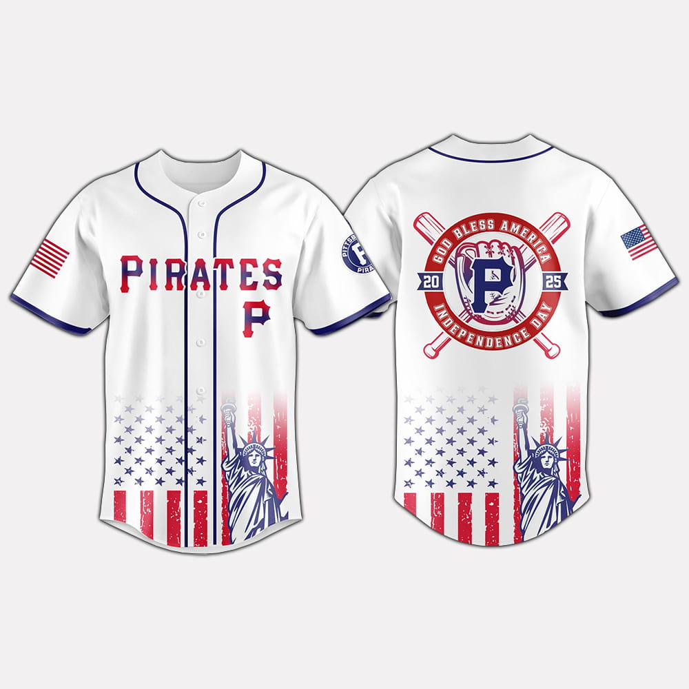 2025 Pirates Celebration Independence Day Jersey 2025 Pirates Celebration Independence Day Jersey
