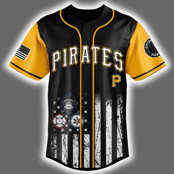 2025 Pirates First Responders Night Jersey 2