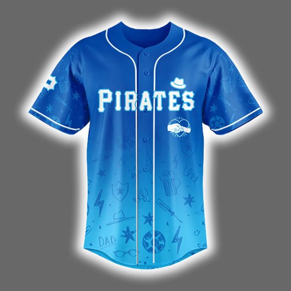 2025 Pirates Happy Fathers Day Jersey 2