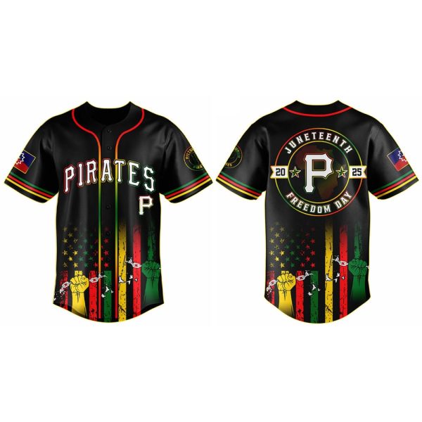 2025 Pirates x Juneteenth Day Baseball Jersey