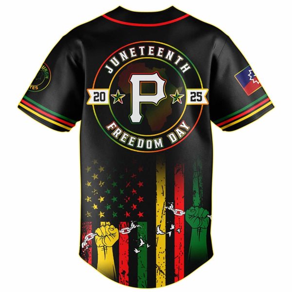 2025 Pirates x Juneteenth Day Baseball Jersey 3
