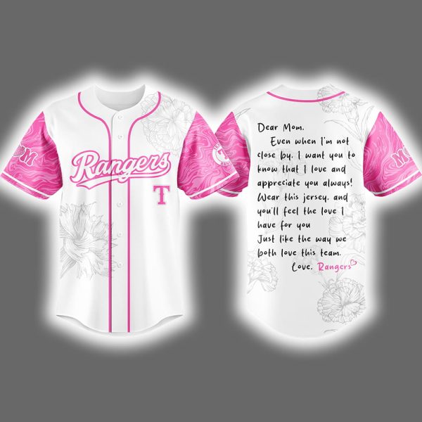 2025 Rangers Celebrating Mother's Day Jersey