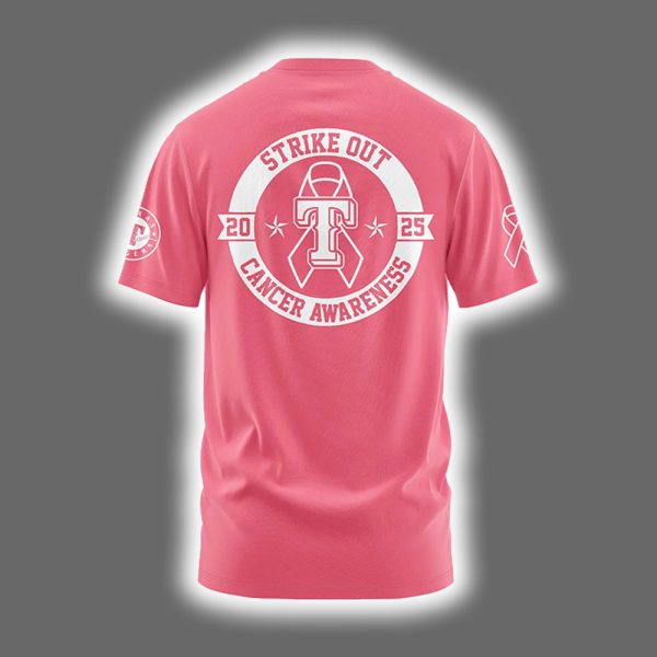 2025 Rangers Everybody vs Cancer Awareness Day Shirt 3