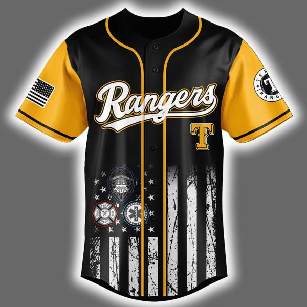 2025 Rangers First Responders Night Jersey 2