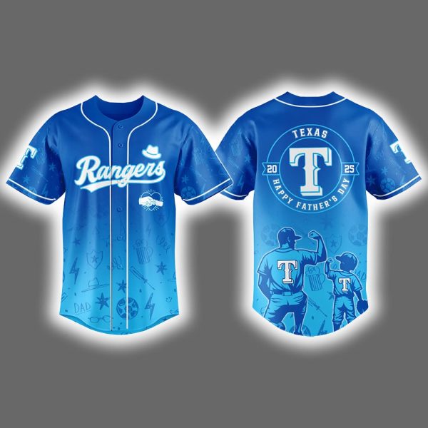 2025 Rangers Happy Father's Day Jersey