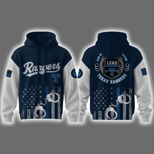 2025 Rangers Law Enforcement Appreciation Day Hoodie Set
