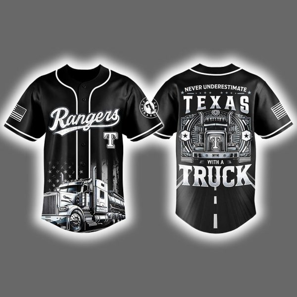 2025 Rangers National Truck Driver Appreciation Week Jersey