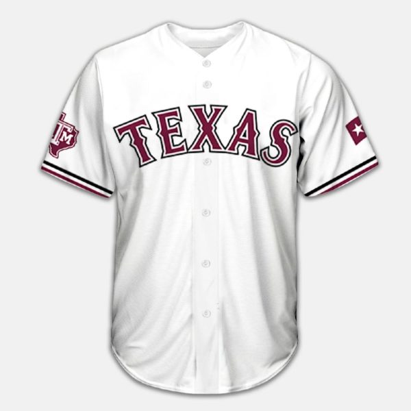 2025 Rangers Texas AM University Night Jersey Giveaway 2