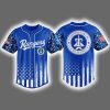2025 Rangers x US Air Force Appreciation Night Baseball Jersey