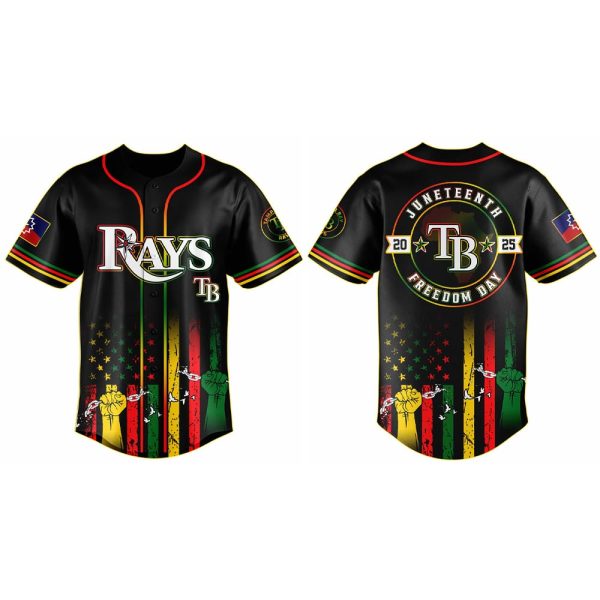 2025 Rays x Juneteenth Day Baseball Jersey