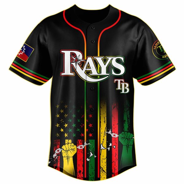 2025 Rays x Juneteenth Day Baseball Jersey 2