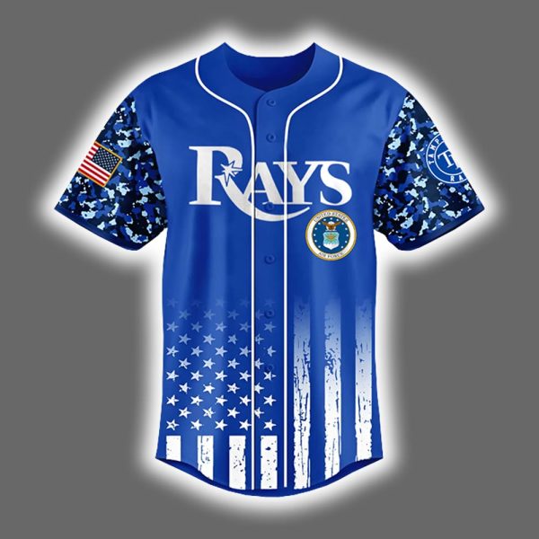 2025 Rays x US Air Force Appreciation Night Baseball Jersey 2