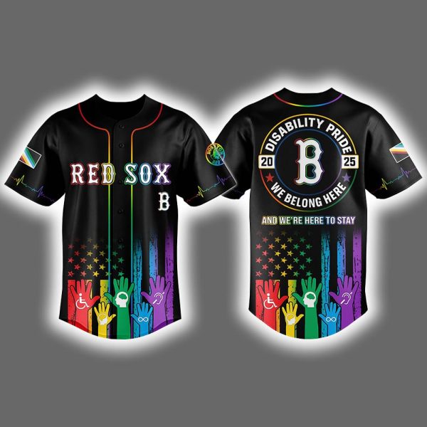 2025 Red Sox Disability Pride Month Jersey