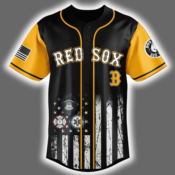 2025 Red Sox First Responders Night Jersey 2
