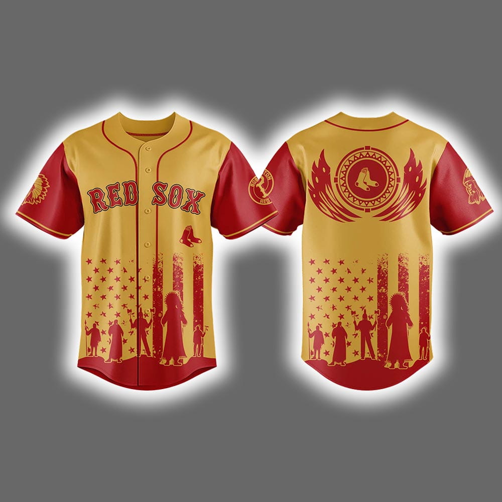 2025 Red Sox x Native American Heritage Month Jersey 2025 Red Sox x Native American Heritage Month Jersey