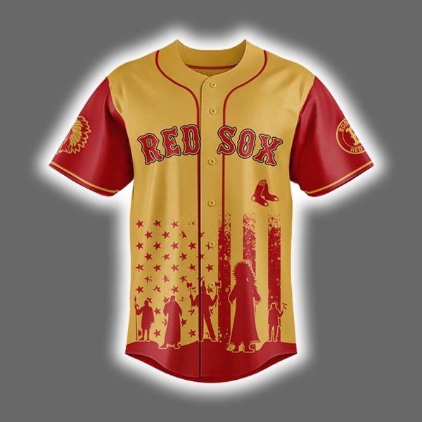 2025 Red Sox x Native American Heritage Month Jersey 2