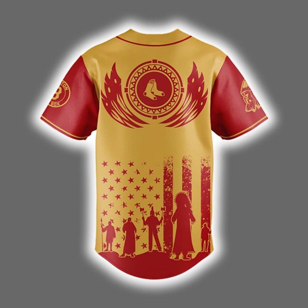 2025 Red Sox x Native American Heritage Month Jersey 3