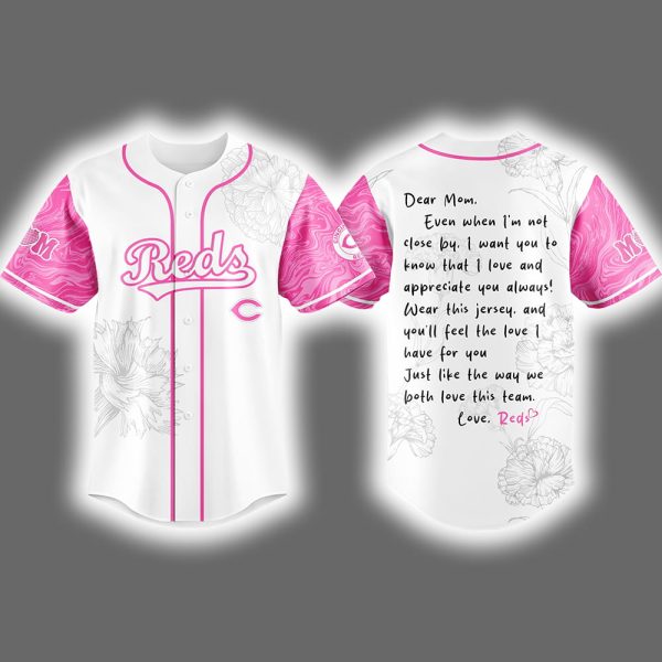 2025 Reds Celebrating Mother's Day Jersey