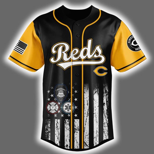 2025 Reds First Responders Night Jersey 2