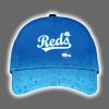 2025 Reds Happy Fathers Day Hoodie Joggers Cap 2
