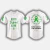 2025 Reds Never Fightin' Alone Mental Health Awareness Month Jersey