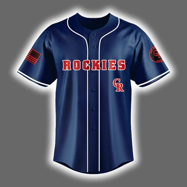 2025 Rockies Appreciation First Responders Night Jersey 2