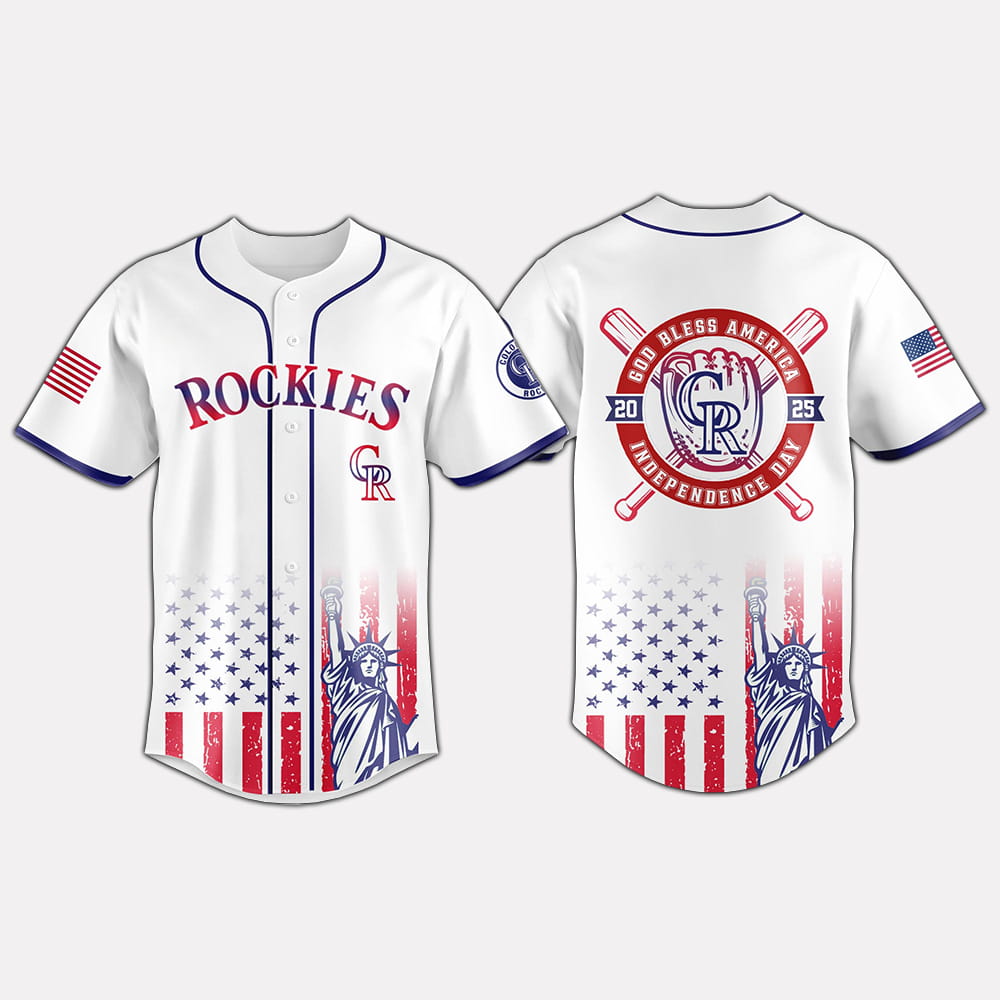 2025 Rockies Celebration Independence Day Jersey 2025 Rockies Celebration Independence Day Jersey
