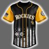 2025 Rockies First Responders Night Jersey 2
