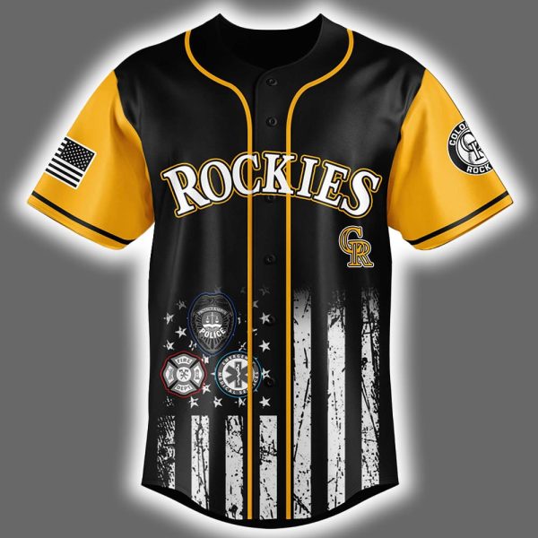 2025 Rockies First Responders Night Jersey 2