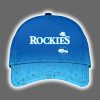 2025 Rockies Happy Fathers Day Hoodie Joggers Cap 2