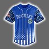 2025 Rockies x US Air Force Appreciation Night Baseball Jersey 2