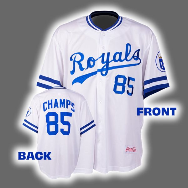 2025 Royals 1985 Championship Replica Jersey Giveaway 2