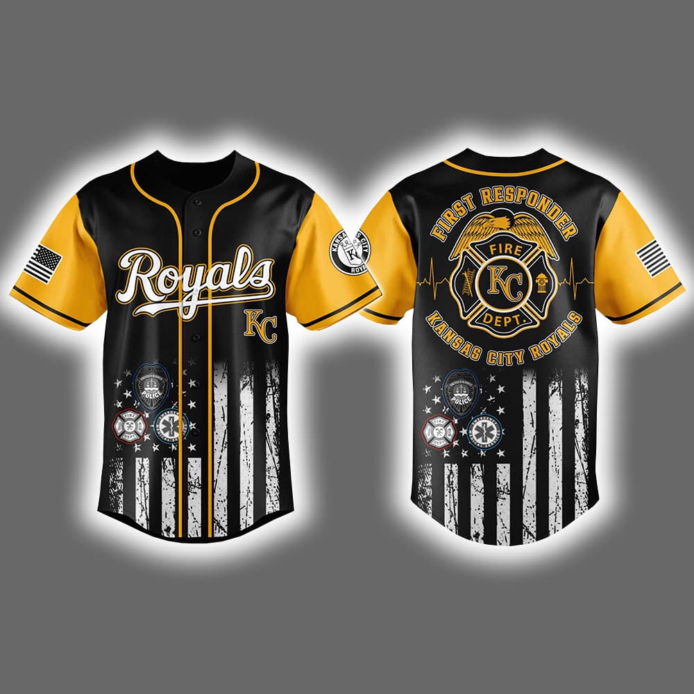 2025 Royals First Responders Night Jersey 2025 Royals First Responders Night Jersey