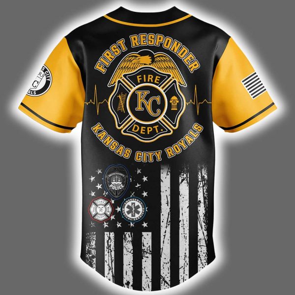 2025 Royals First Responders Night Jersey 3
