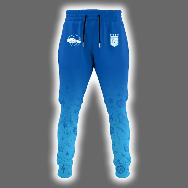 2025 Royals Happy Fathers Day Hoodie Joggers Cap 3