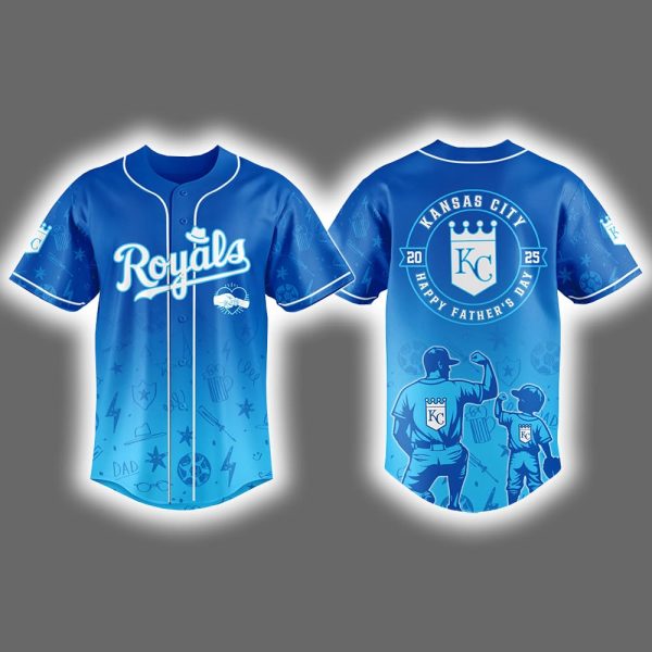 2025 Royals Happy Father's Day Jersey