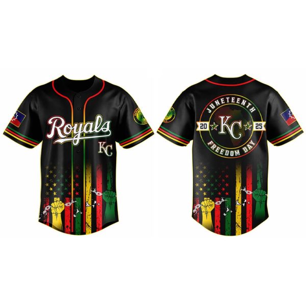 2025 Royals x Juneteenth Day Baseball Jersey