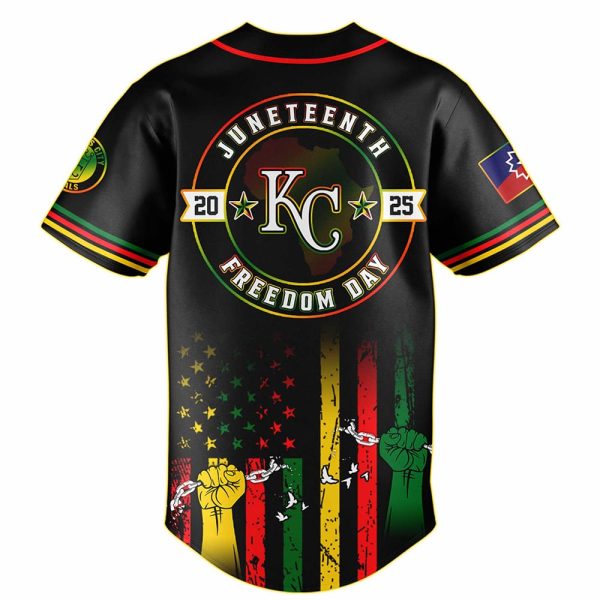 2025 Royals x Juneteenth Day Baseball Jersey 3