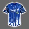 2025 Royals x US Air Force Appreciation Night Baseball Jersey 2