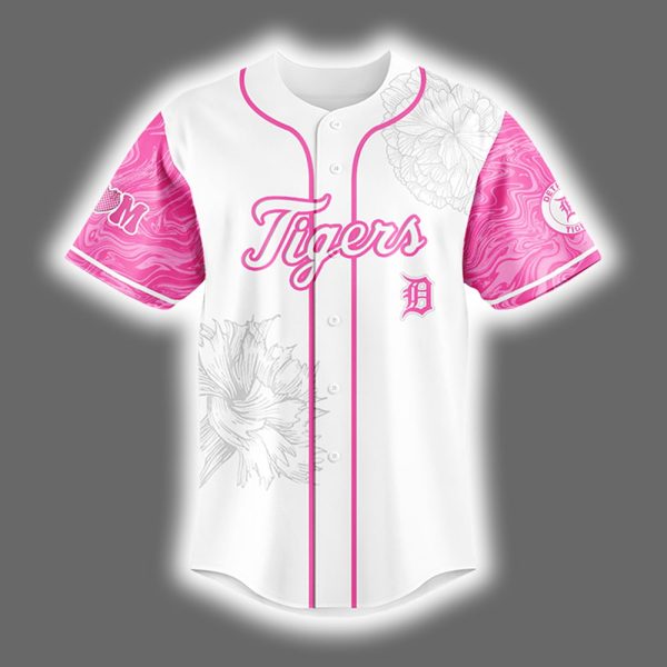 2025 Tigers Celebrating Mothers Day Jersey 2