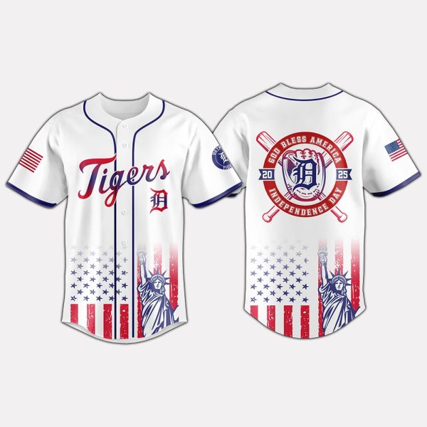 2025 Tigers Celebration Independence Day Jersey