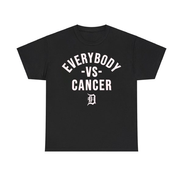 2025 Tigers Strike Out Cancer Pink T shirt Giveaway 1