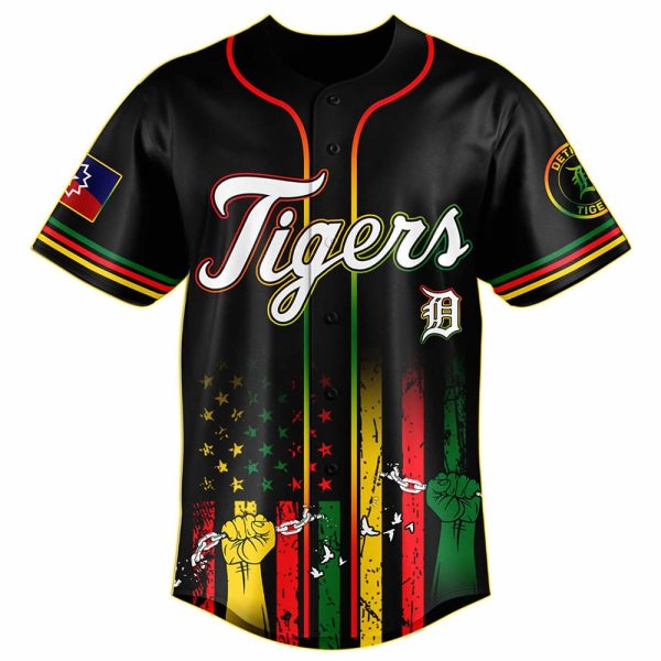 2025 Tigers x Juneteenth Day Baseball Jersey 2