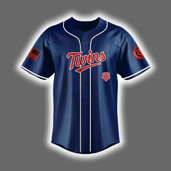 2025 Twins Appreciation First Responders Night Jersey 2
