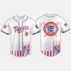 2025 Twins Celebration Independence Day Jersey