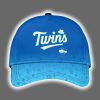 2025 Twins Happy Fathers Day Hoodie Joggers Cap 2