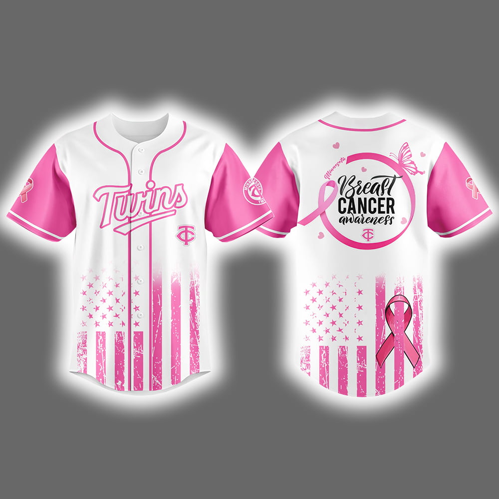2025 Twins x Breast Cancer Awareness Game Night Jersey 2025 Twins x Breast Cancer Awareness Game Night Jersey