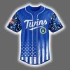 2025 Twins x US Air Force Appreciation Night Baseball Jersey 2