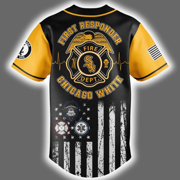2025 White Sox First Responders Night Jersey 3
